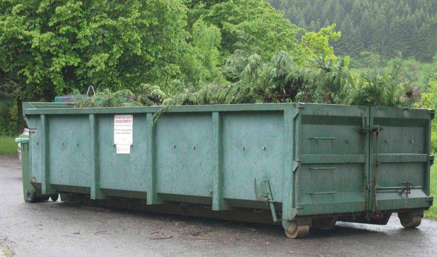 location benne végétaux marseille